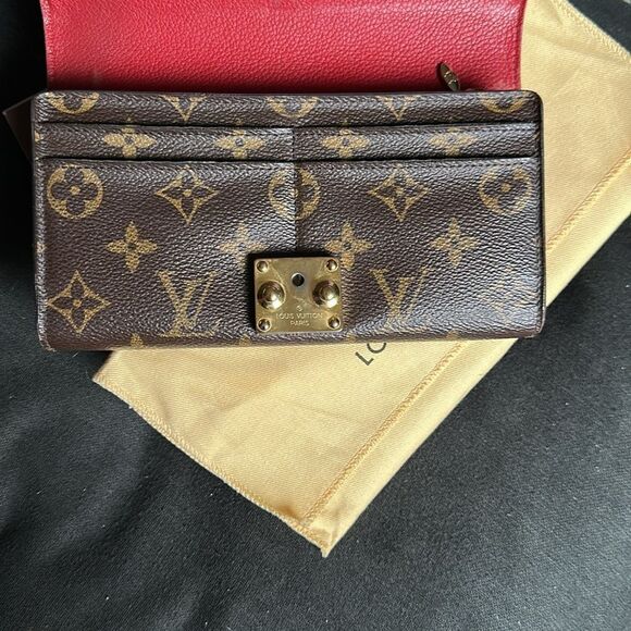 Louis Vuitton Pallas Wallet. Box Dust Bag with COA! FLASH SALE - Picture 7 of 16